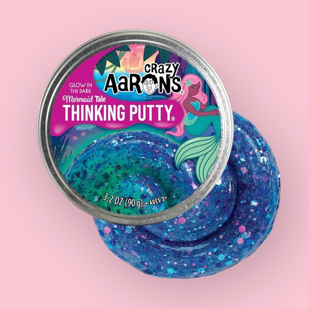 New Crazy Aaron's Thinking Putty® - Mermaid Tale